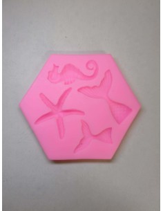 Καλούπι σιλικόνης Καλοκαίρι 7,5x7,5cm
