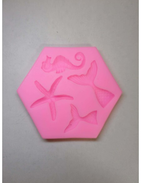 Καλούπι σιλικόνης Καλοκαίρι 7,5x7,5cm