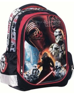 Gim Star Wars Τσάντα Πλάτης Πολύχρωμη με 3 θήκες και θήκη για παγούρι