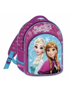 Σχολική Τσάντα Πλάτης Νηπιαγωγίου Frozen με θήκη για παγούρι