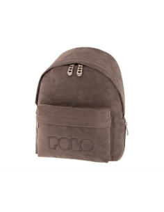 Σακίδιο Polo mini velvet γκρί