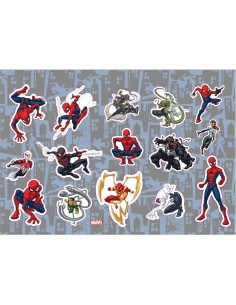 Μπλοκ Ζωγραφικής Spiderman 40Φυλ. με Αυτοκόλλητα (23x33εκ.) 2