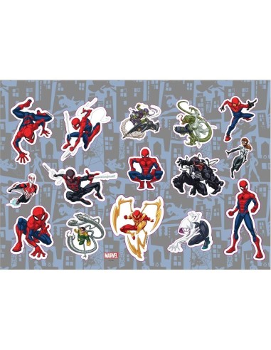 Μπλοκ Ζωγραφικής Spiderman 40Φυλ. με Αυτοκόλλητα (23x33εκ.)
