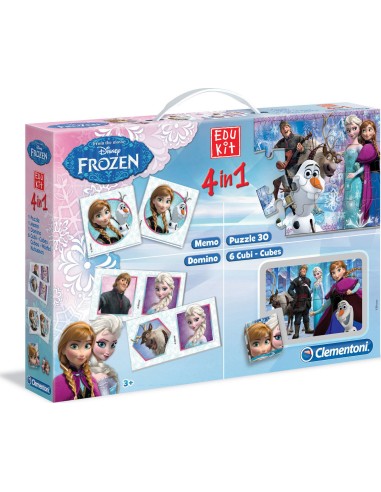 Επιτραπέζιο Παιχνίδι Frozen Edukit 4 in 1, 3+ Ετών