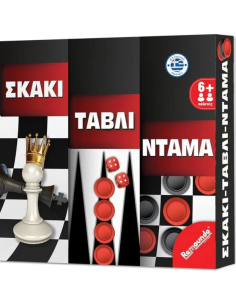 Επιτραπέζιο Παιχνίδι Σκάκι Τάβλι Και Ντάμα