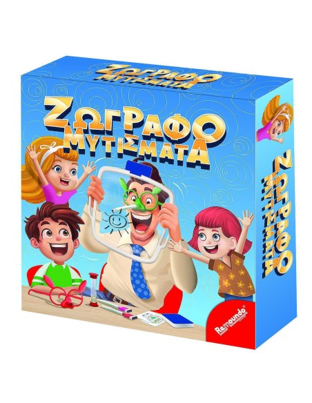 Επιτραπέζιο Παιχνίδι Ζωγραφομυτίσματα για 3-8 Παίκτες 6+ Ετών