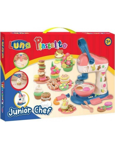 Luna Plastelito Πλαστοζυμαράκια Junior Chef Μίξερ Με Εργαλεία