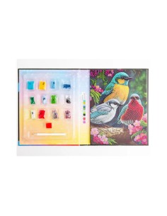 Crystal Creations Κολάζ Στρας Spring Birds Hinkler Create 2