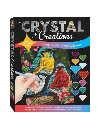 Crystal Creations Κολάζ Στρας Spring Birds Hinkler Create