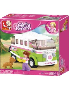 Sluban Τουβλάκια Girls Dream: Camper Van για 6+ Ετών 158τμχ