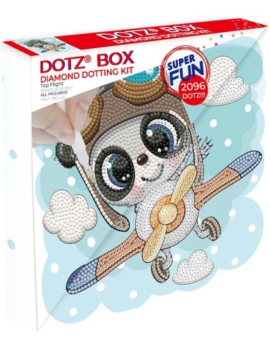 DIAMOND DOTZ Panda 22 x 22 cm