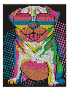 Curious Craft Sequin Sparkles: Pug Life 2