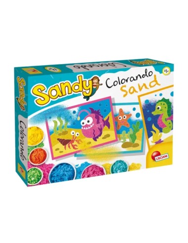 Lisciani Sandy Colorando! Ζωγραφική με Άμμο 4+ ετών