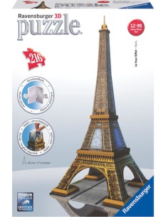 Eiffel Tower 3D Puzzle, 216pc