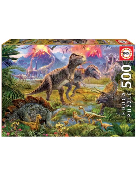 EDUCA ΠΑΖΛ 500 TEM. DINOSAUR GATHERING