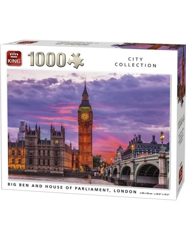 Puzzle King International Big Ben And The House Of Parliament 1000 Κομμάτια