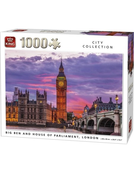 Puzzle King International Big Ben And The House Of Parliament 1000 Κομμάτια