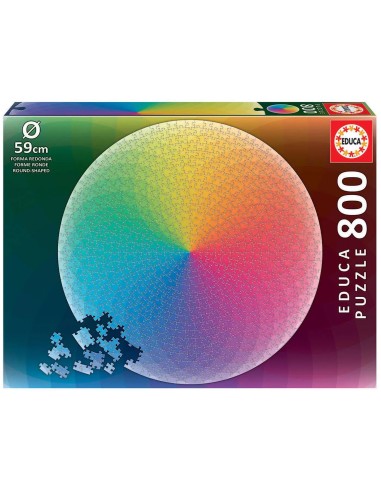 Puzzle Rainbow (round) 800 pieces