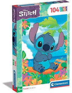 Clementoni Παιδικό Παζλ Super Color Disney Stitch 100 Τμχ