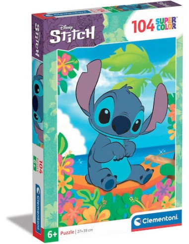 Clementoni Παιδικό Παζλ Super Color Disney Stitch 100 Τμχ