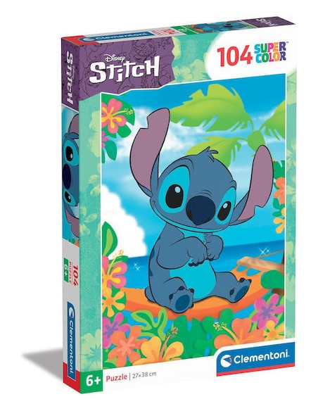 Clementoni Παιδικό Παζλ Super Color Disney Stitch 100 Τμχ