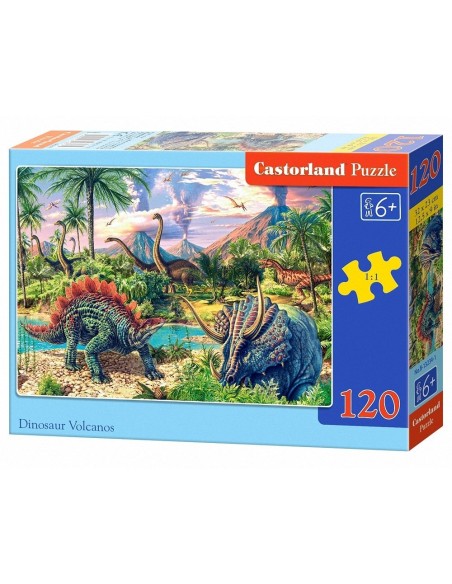 Παζλ Castorland 120 κομμάτια - Δεινόσαυροι