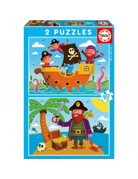 Παζλ 2x20 Κομμάτια Pirates Educa