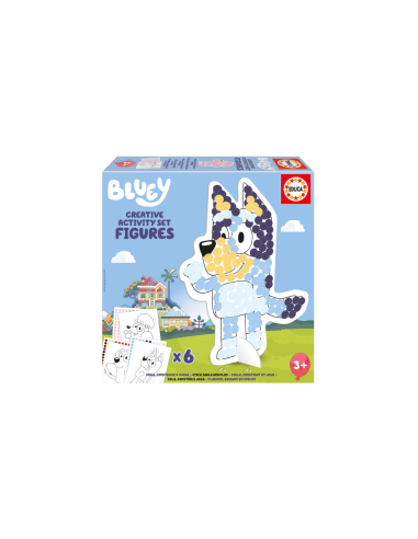 3D Bluey Σετ Δημιουργικών Δραστηριοτήτων
