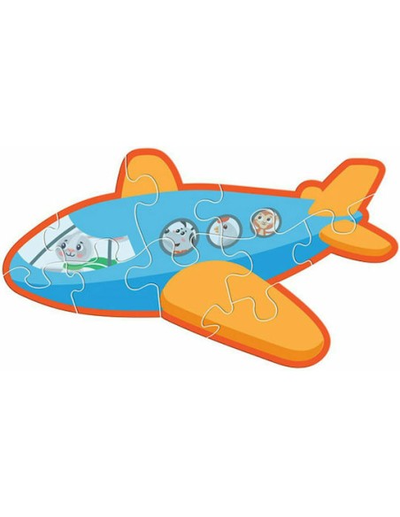 Παιδικό Puzzle Vehicles για 3+ Ετών 28pcs Luna