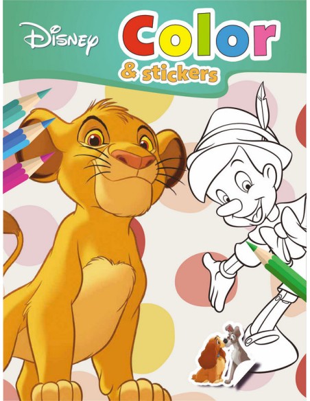 Disney Colour & Stickers