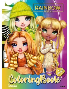 Coloring Book Αυτοκόλλητα Ideyka Rainbow