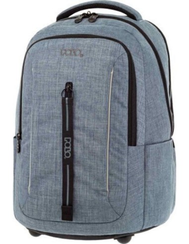 Polo Prodigy Σχολική Τσάντα Πλάτης Μπλε 25lt