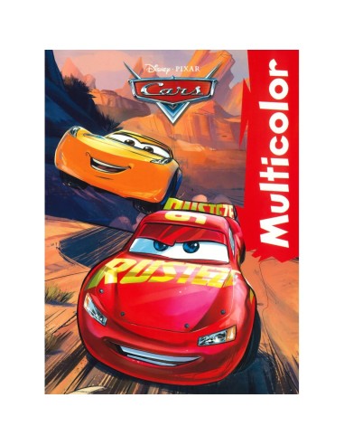 Disney Cars Βιβλίο Ζωγραφικής Multicolor Α4 με 32 Σελίδες Χρωματισμού