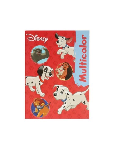 DISNEY Multicolor Βιβλίο Ζωγραφικής Α4 32 Φύλλα