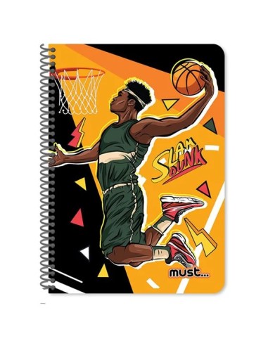 Τετράδιο Σπιράλ Must 17Χ25 2Θ 60φ Top Game