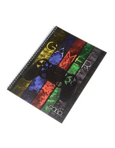 Polo Τετράδιο Spiral 17x25 2 θέματα Gamer