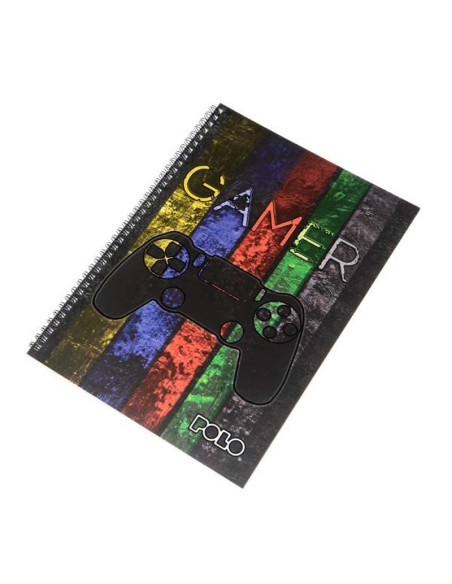 Polo Τετράδιο Spiral 17x25 2 θέματα Gamer