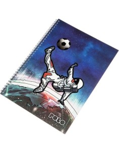 Polo Σπιράλ Τετράδιο Ριγέ 17x25 60 Φύλλων 2 Θεμάτων