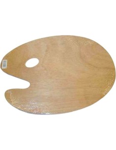 Ξύλινη Παλέτα Ζωγραφικής 24x30x0,3 εκ