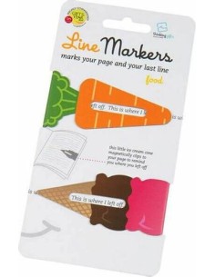 Σελιδοδείκτες Line Markers σε 2 Χρώματα και Σχήματα