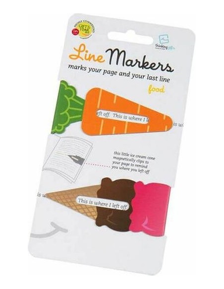 Σελιδοδείκτες Line Markers σε 2 Χρώματα και Σχήματα