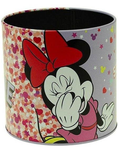 Μολυβοθήκη Minnie Μεταλλική 10X11 Εκ.