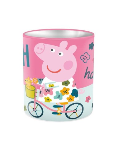 ΜΟΛΥΒΟΘΗΚΗ ΜΕΤΑΛΛΙΚΗ 10x11 PEPPA PIG