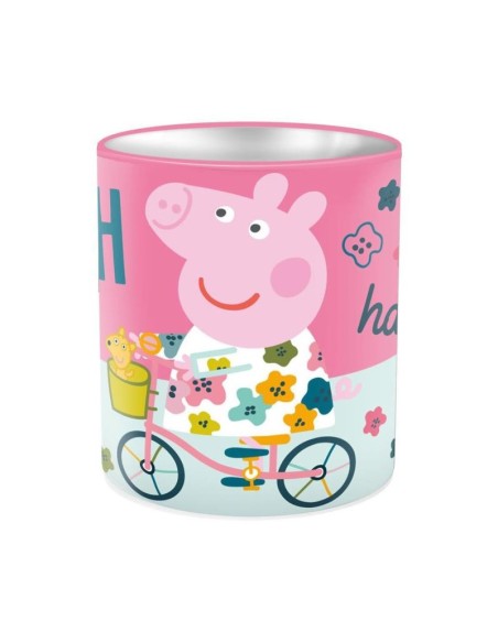 ΜΟΛΥΒΟΘΗΚΗ ΜΕΤΑΛΛΙΚΗ 10x11 PEPPA PIG