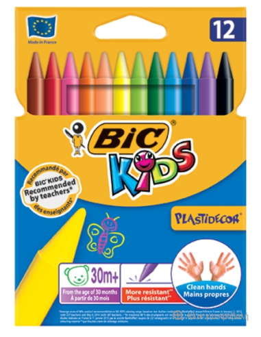 Bic Κηρομπογιες Kids Evolution 12 Χρωματα