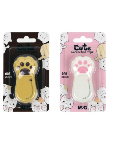 M&G Διορθωτική Ταινία Πατούσα Γάτας Cute 6mx5mm