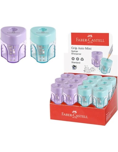Faber-castell Ξύστρα Τριγωνική Grip Trio Μίνι