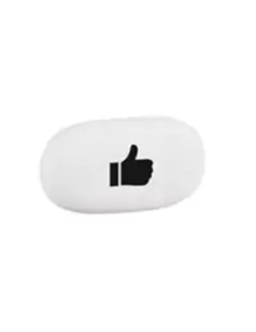 Γόμα fun slogans thumb up 6,5X4 cm