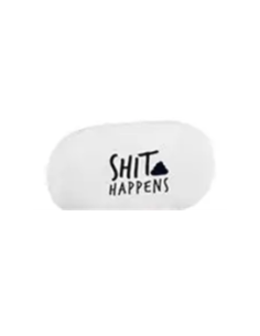 Γόμα fun slogans Shit Happens 6,5X4 cm