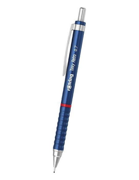 Rotring Tikky Retro Μηχανικό Μολύβι Μεταλλικό 0.7mm Μπλε